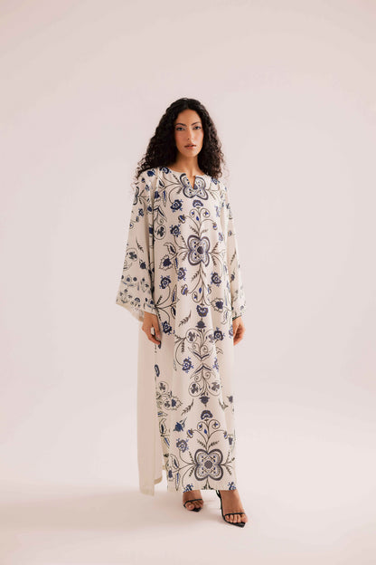 Petal Kaftan Set - Elegant 2-Piece Outfit