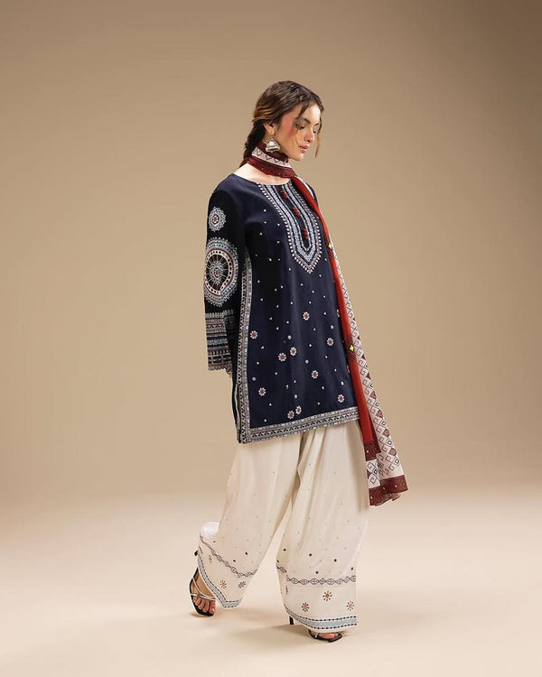 RANGRAIZ Embroidered 3PC Set for Elegant Style