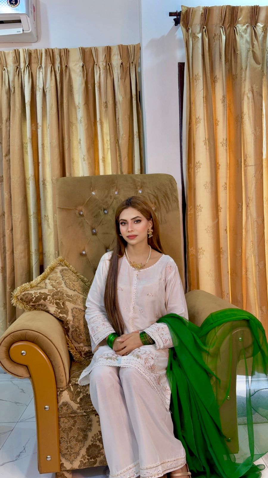 JANIFER Embroidered 3PC Set for Elegant Style and Comfort