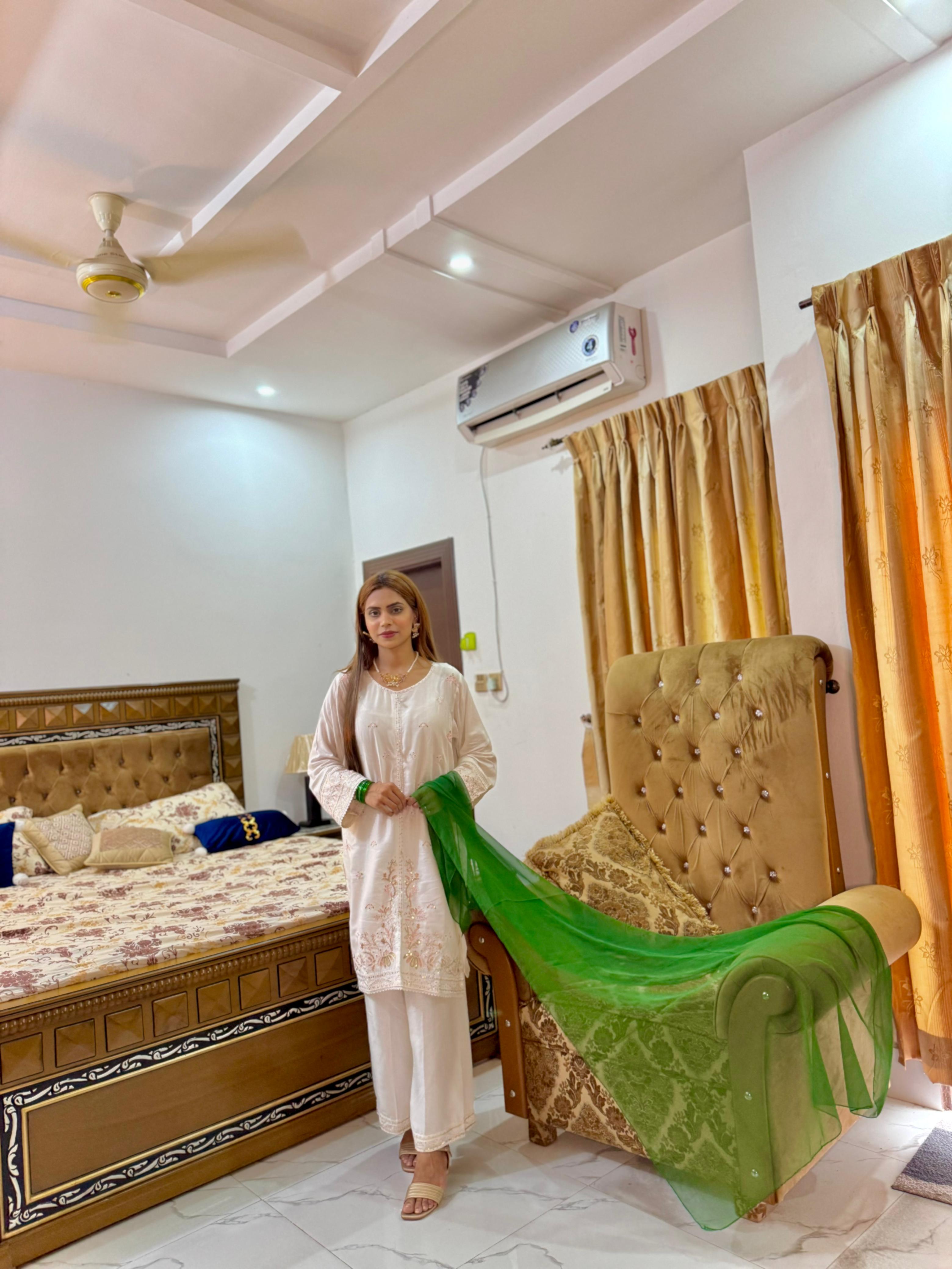 JANIFER Embroidered 3PC Set for Elegant Style and Comfort