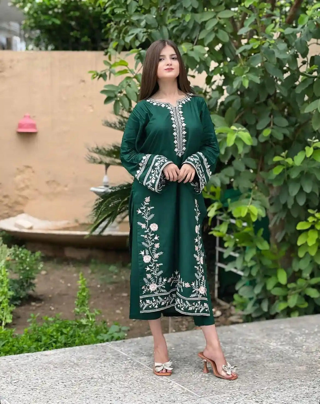Zarmina Embroidery Set - 2Pcs Premium Quality Embroidery Collection
