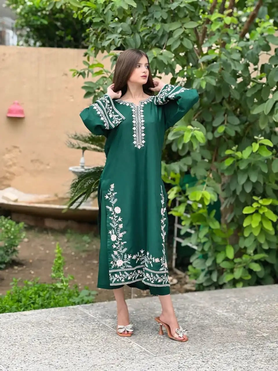 Zarmina Embroidery Set - 2Pcs Premium Quality Embroidery Collection