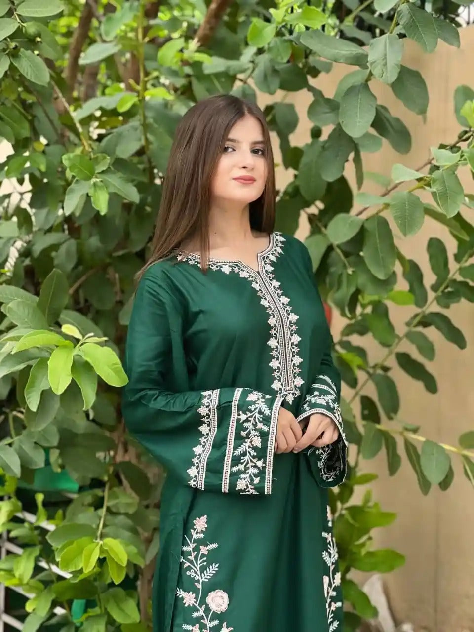 Zarmina Embroidery Set - 2Pcs Premium Quality Embroidery Collection