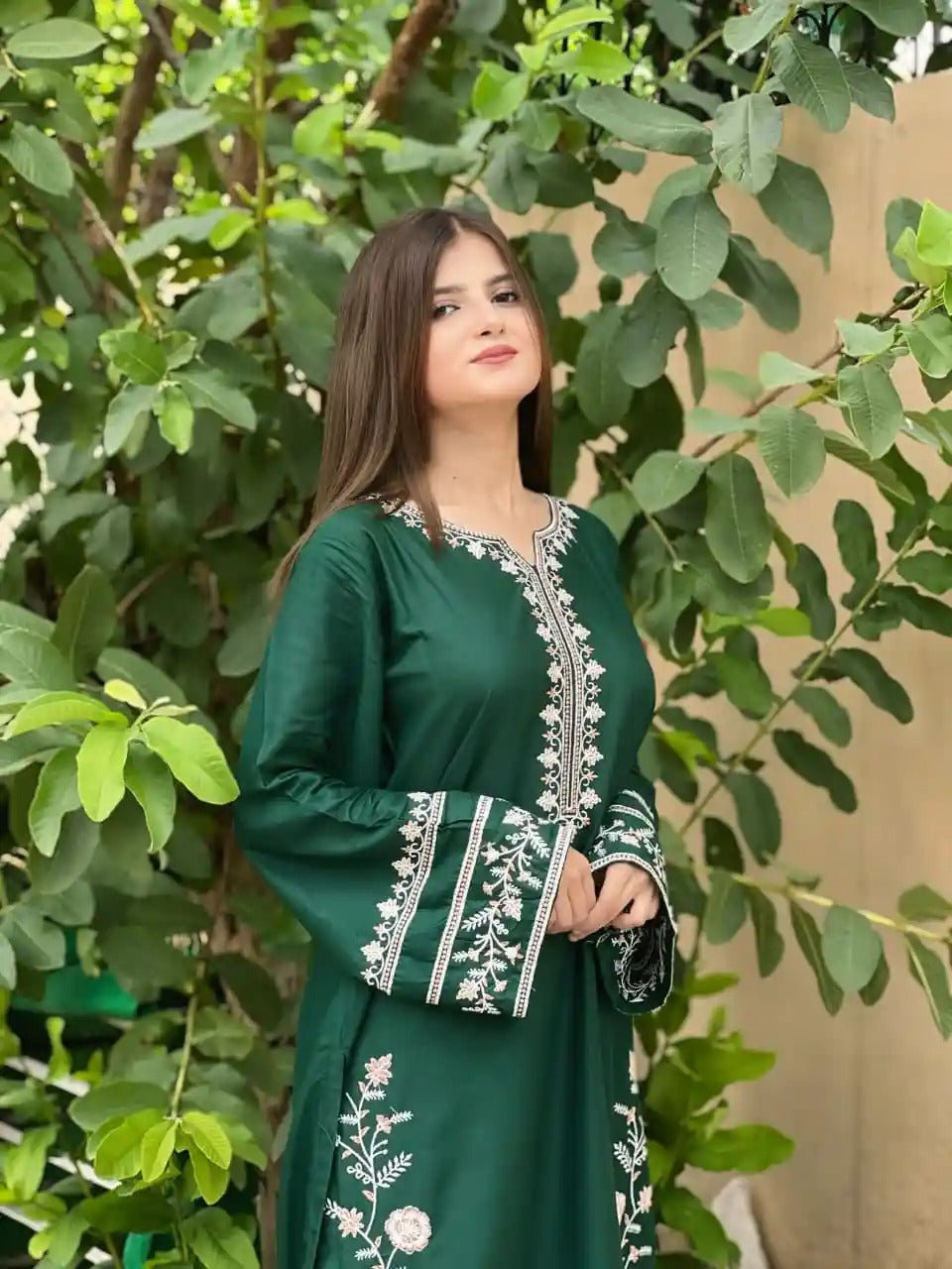 Zarmina Embroidery Set - 2Pcs Premium Quality Embroidery Collection