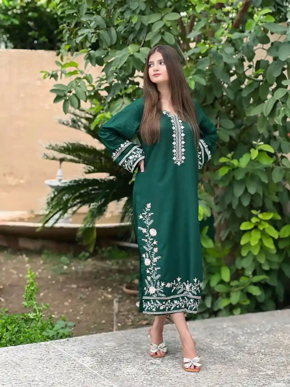 Zarmina Embroidery Set - 2Pcs Premium Quality Embroidery Collection
