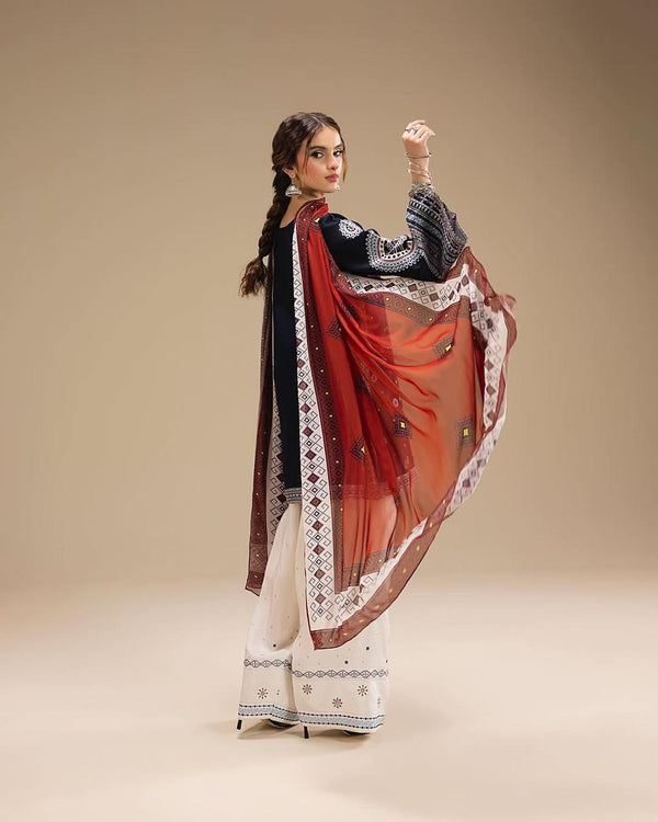 RANGRAIZ Embroidered 3PC Set for Elegant Style