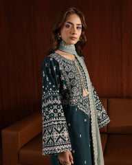 Adaab Embroidered 3 Piece Set - Elegant and Stylish Outfit for Every Occasion
